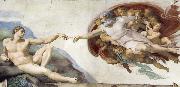 The Creation of Adam, Michelangelo Buonarroti